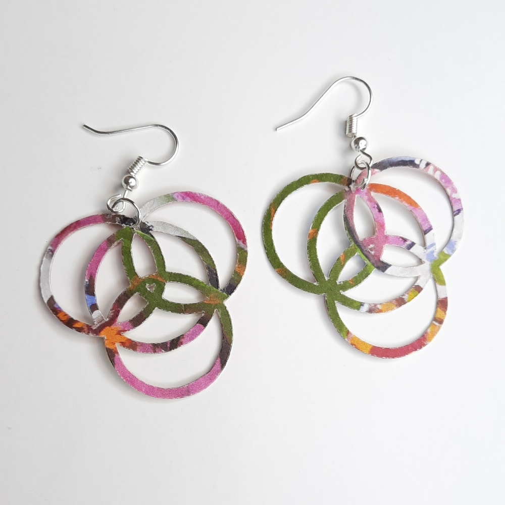 Handcrafted Eternal Circle earrings